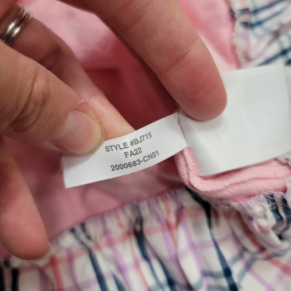 Crewcuts J crew Layered Sweater Pink Girls XL - Picture 5 of 7